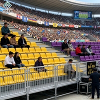 Tribune mobile modulaire télescopique de 20 pieds pour stade, gymnase et autres événements sportifs