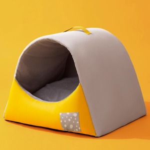 Universal Small <strong>Dog</strong> <strong>Kennel</strong> Supplies Four Seasons Semi-Enclosed Cat Nest Durable <strong>Heating</strong> <strong>Dog</strong> Bed Box and Carton Packing - Product Image 2