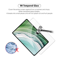 Film de protection d'écran en verre trempé ultra fin HD transparent 2.5D 9H 0.33mm pour tablette Huawei Matepad 11.5 13.2 Pro Air MAX