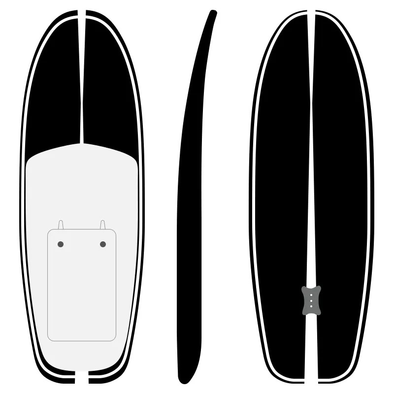 BESTEVE Waterplay Sport China Surfboard Manufacturers Full Carbon Beginner Kite Wing Water Foil Hydrofoil Surf Board