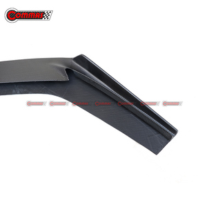 Dry Carbon Fiber Vors Style Front Bumper Lip for Lamborghini Huracan LP580 Front Bumper Spoiler Lip Replacement Parts - Product Image 4