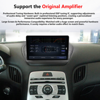 Autoradio Android 14 Penhui pour Hyundai Rohens Coupé Genesis Coupé 2009-2012, 16+512 Go, Son Cristallin, Écran Lecteur DVD 850
