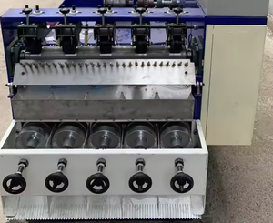 Venta Directa de Fábrica de Máquinas de Alta Calidad para Fabricación de Cepillos de Acero Inoxidable de <span class=keywords><strong>3</strong></span>, <span class=keywords><strong>4</strong></span> y 6 Cabezas y Máquina para Fabricar Lana de Acero - Product Image 5