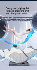 Hot Sale 4D Shiatsu Schwerelosigkeit Heizung Thai Stretch Massage stuhl Ganzkörper komfort Elektrischer Massage stuhl - Product Image 3