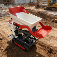 Tricycle benne hydraulique diesel haute capacité à levage rapide, stable et sans tremblement pour chantier