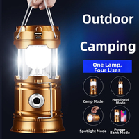 Lampes solaires de camping en gros CHENYUE, lanternes LED portables légères et personnalisées pour le camping en extérieur