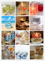Bougies en gelée d'aromathérapie DIY - Cire en gel écologique pour Noël/Diwali/Halloween/Pâques et créations artisanales