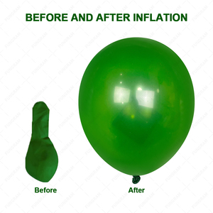 Wholesale 5 10 12 <strong>18</strong> 36 <strong>Inch</strong> Thick Durable Eco-Friendly Green Round <strong>Latex</strong> <strong>Balloons</strong> with Retro Colors for Party Decorations - Product Image 3