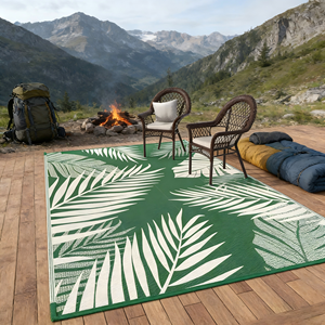 Alfombra de Camping Portátil Ecológica, Impermeable, Moderna, Duradera, Anticorrosiva, para Viajes al Aire Libre y Playa - Product Image 4