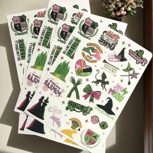 ของขวัญวันเกิดสำหรับเด็ก ชุดของขวัญวิเศษ ของชำร่วยงานปาร์ตี้ รอยสักชั่วคราวลายแม่มดสำหรับตกแต่งงานปาร์ตี้ - Product Image 3