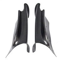 05-08 Splitter avant en carbone véritable pour BMW E90 M TECH, compatible avec le pare-chocs M TECH