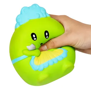 Factory Custom Newest Novelty Squishy Toys Dinosaur Animal Stress Ball Squeeze Soft PU Foam Slow Rising Toys