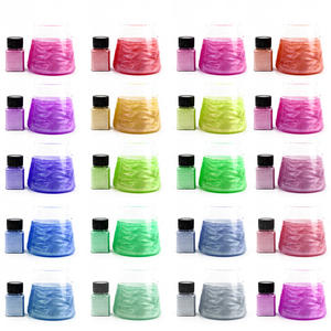 مسحوق ميكا لامع صالح للأكل من YAYANG لشبكات الجيل الخامس - معتمد كوشر بألوان وردية وذهبية وملونة لتزيين الكعك والمشروبات والحلويات - Product Image 4