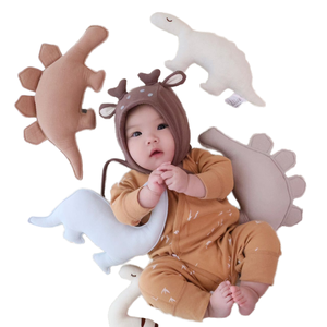 Jouet en peluche de <span class=keywords><strong>dinosaure</strong></span> doux mignon avec tissu de coton et couette de remplissage en coton PP pour cadeau d'anniversaire de bébé - Product Image 2