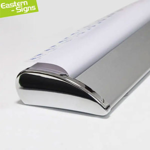 Display espositivo vendita a buon mercato personalizzato a singolo lato stendardo Roll up in alluminio Kakemono retrattile stendardo - Product Image 3
