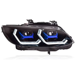 <span class=keywords><strong>Faro</strong></span> Anteriore per BMW E92 E93 M3 Proiettore a LED DRL Indicatore di Direzione Sequenziale Anabbaglianti e Abbaglianti 2007-2010 Luce per Auto Modificata - Product Image 6