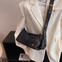 Sacs à bandoulière en cuir souple pour femmes, petits, imperméables, design oreiller, style simple et tendance, vente en gros, à sangle unique