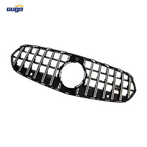 Grille <span class=keywords><strong>Panamericana</strong></span> GUGO W206 Argent pour Mercedes <span class=keywords><strong>Classe</strong></span> C W206 2020, Grille Centrale de Pare-chocs, Accessoires Extérieurs - Product Image 2