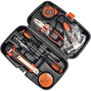 Ensemble d'outils de maison de 9 pièces, kit d'outils ménagers de base avec petite mini boîte de transport <span class=keywords><strong>pour</strong></span> hommes et <span class=keywords><strong>femmes</strong></span> DIY-001 - Product Image 6