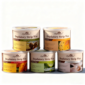 Lifestance biểu tượng tùy chỉnh tẩy lông sáp mềm khuôn mặt cơ thể sử dụng thân thiện với da không gây dị ứng rượu miễn phí dán sáp - Product Image 4