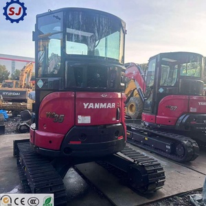 รถขุดขนาดเล็ก YANMAR VIO35 มือสอง 3.5 ตัน พร้อมหัวจับไฮดรอลิกแบบ Quick Coupler มีสินค้าในสต็อก VIO30 VIO50 VIO55 สำหรับงานก่อสร้าง ลดราคาพิเศษ - Product Image 5