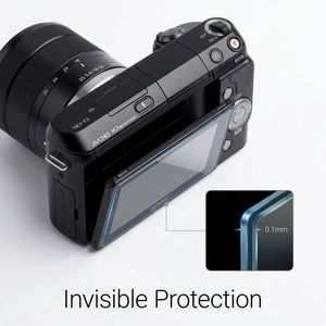 Protecteur d'écran haute transparence en film AR pour appareil photo Sony <span class=keywords><strong>NEX</strong></span> <span class=keywords><strong>f3</strong></span> - Product Image 4