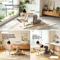 Appareil d'exercice portable pour torsion de la colonne vertébrale et étirement des genoux, équipement de fitness à domicile pour la taille et les abdominaux