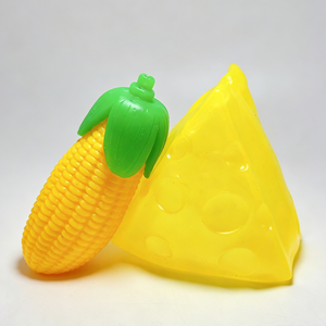 Jouet Squishy en Silicone Transparent Pomme et Fromage, Jouet à Presser Mangue Non Rebondissant avec Remplissage Vaseline, Jouet Anti-Stress Fidget - Product Image 6