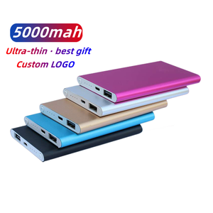 Best Promotion Gift Metal Material Pocket Power Banks Small Thin Mini Power Bank Sell Well Custom Logo Portable Power Bank