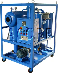 Online & Offline Turbine Oil Dehydration Mobile Lubricating Oil Filtration Equipment