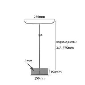 Support de sac de golf en acier inoxydable de qualité, support de rangement écologique de style moderne, <span class=keywords><strong>porte</strong></span>-bagages de toit de voiture, support de présentation de buffet - Product Image 3