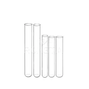 RONGTAI provette resistenti al calore fornitori di vetreria da laboratorio 5Ml porcellana tubi di prova di vetro