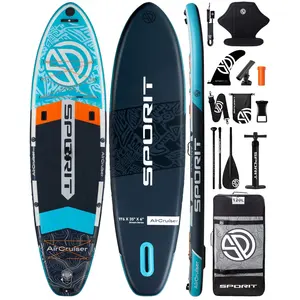 PF nouveau Design 2024 vente en gros gonflable Sup Paddle Board planche de Surf pour les Sports nautiques avec accessoires