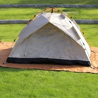 Couverture de camping portable imperméable personnalisée avec logo, résistante à l'humidité, en tissu Oxford, pour pique-nique et camping