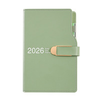 Agenda A5 2026 : Carnet de planification efficace 365 jours avec logo personnalisé - Cadeau