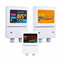Régulateur de tension automatique Puluos AVS30/AVS30D à microprocesseur, en cuivre, monophasé AC 230V, protecteur numérique haute puissance