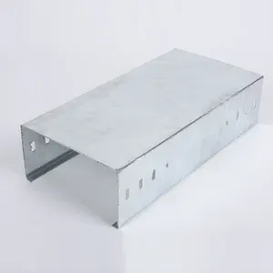 Goulotte de câblage sur mesure en acier galvanisé à chaud résistant à la corrosion pour bureau - Product Image 4