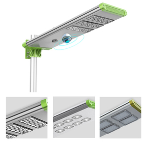 고출력 일체형 태양광 <span class=keywords><strong>LED</strong></span> 가로등 20W 30W 50W 올인원 태양광 보안등 - Product Image 2