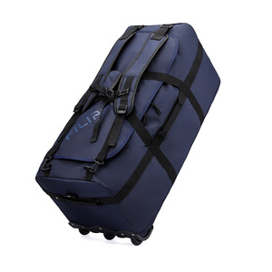 Expandable Water Resistant Polyester 100L Lightweight Large Capacity Folding Travel <b>Backpack</b> Multi Functional Luggage Shoulder - Product Image 1