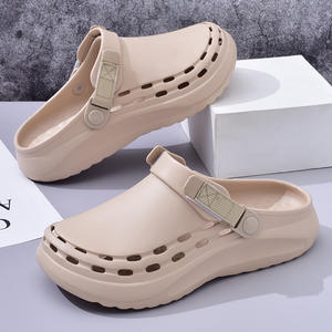 Hoge Kwaliteit Mannen Eenvoudige Stijl Tuinschoenen Outdoor Casual Slippers Klompen Voor Mannen Eva Binnenzool Sandalen - Product Image 6