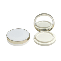 Boîte vide ronde personnalisée de 15g pour coussin d'air, crème BB/CC, emballage cosmétique en plastique avec miroir