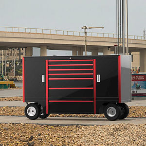 <span class=keywords><strong>Chariot</strong></span> à outils en acier robuste, conception personnalisée de <span class=keywords><strong>chariot</strong></span> de garage, armoire à outils roulante <span class=keywords><strong>pour</strong></span> garage et support de pit de course OBM - Product Image 2