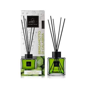 Diffuseur d'ambiance CALABRIA BERGAMOT CUBE avec bâtonnets 100ML - Product Image 1