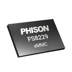 Phison eMMC 5.1 PS8229 3D TLC R/W 315/240mb/S 256gb eMMC适用于智能电视机顶盒手机信息娱乐系统