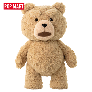 POP MART Co-branded TED2 <span class=keywords><strong>Oso</strong></span> de Peluche Articulado, Juguete de Peluche Suave, <span class=keywords><strong>Muñeco</strong></span> de Peluche de Moda para Escritorio, Regalo Premium - Product Image 1