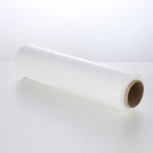 Produsen memberikan diskon besar bahan LLDPE memiliki daya tarik yang baik cetak logo strtech film stretch film roll dengan palet shri