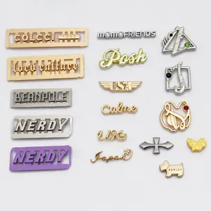 Phụ kiện may mặc, logo kim loại tùy chỉnh cho túi xách - Product Image 2