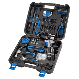 Juego de Taladro Inalámbrico de 18 V con Atornillador de 45 Nm de Torque, Potente Juego de Taladro de Velocidad Variable con Caja de Herramientas de Iones de Litio FH-6912S - Product Image 2