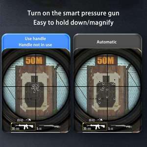 בקר עיצוב חדש bt 5.0 <span class=keywords><strong>gamepad</strong></span> מפעילים ניידים ג 'ויסטיק משחק אחיזה אלחוטי joypad עבור טלפון pubg <span class=keywords><strong>iOS</strong></span> אנדרואיד - Product Image 5