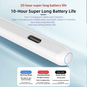 ปากกาสไตลัสแบบ Capacitive รุ่นที่สอง สำหรับ <span class=keywords><strong>iPad</strong></span> Pro Air Mini ชาร์จด้วยแม่เหล็ก  วัสดุพลาสติก ใช้กับหน้าจอสัมผัส - Product Image 5